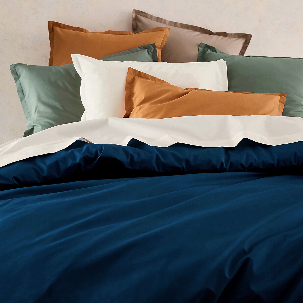 Housse de couette en percale de coton Scenario - Myrtille - 200 x 200 cm - 8