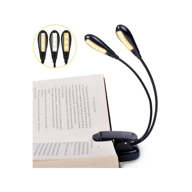 14 świateł 9 prędkości 1,2 źródło światła LED lampka do czytania ładowanie ochrona oczu pulpit do nut,