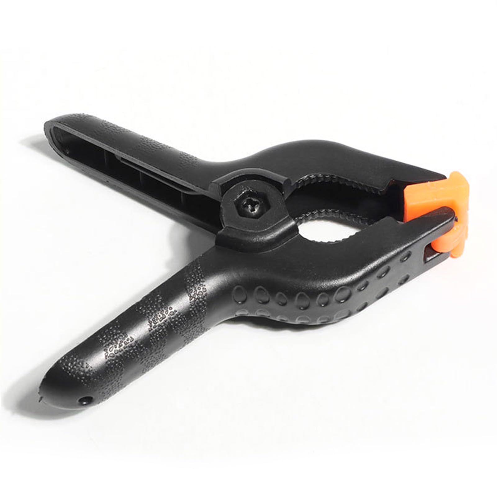 Morsetto A Molla In Metallo Da 5 Cm Con Gomma | Per Sfondi Fotografici, Lavorazione Legno E Fissaggio Tessuti (Blu)