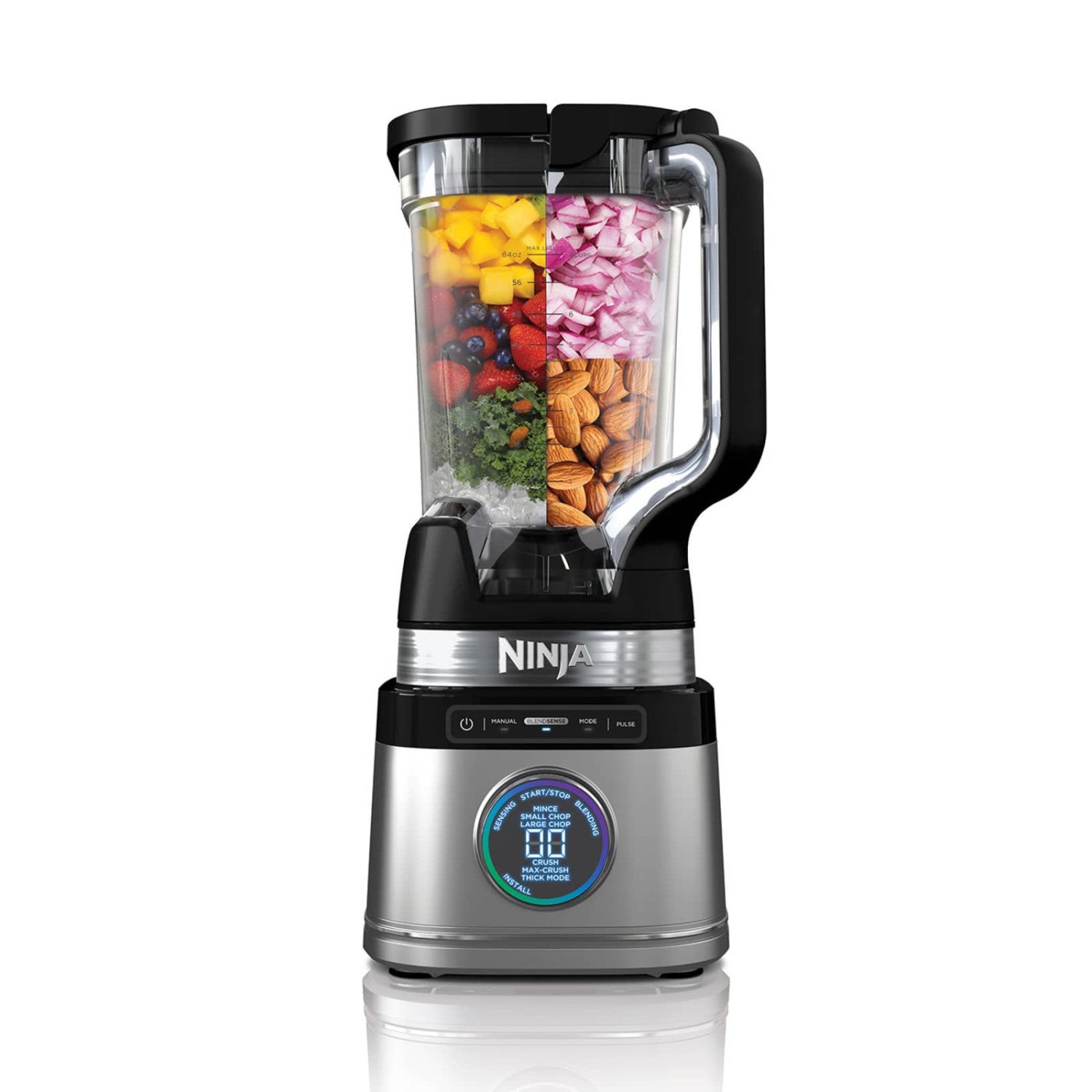 Ninja Detect Power Mixer Pro 2,1 L Batidora De Vaso 1200 W Plata Negro , Leroy Merlin