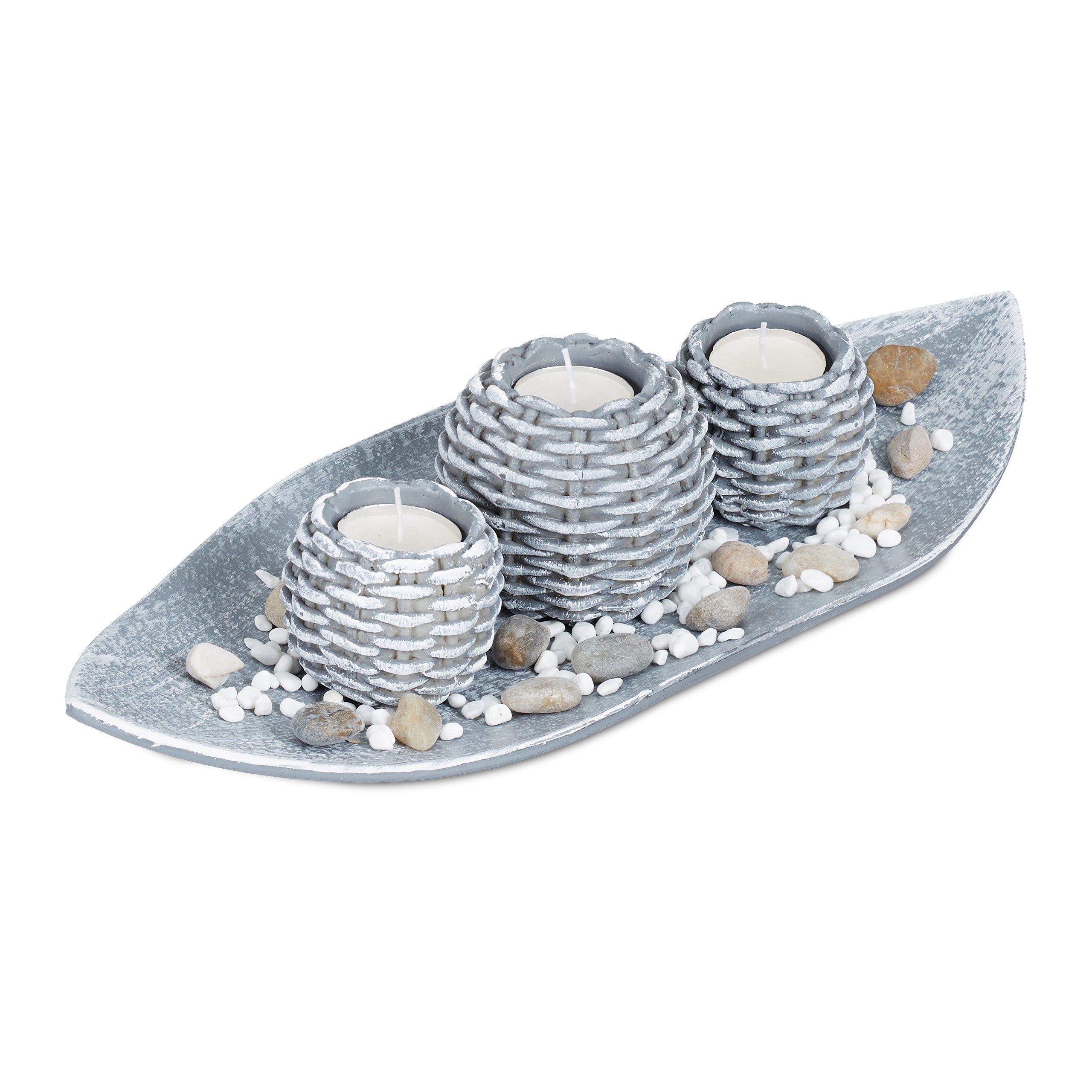 Set Da 3 Pezzi  Vasi Cilindrici In Vetro, Portacandele Cilindrici Trasparenti Per Candele A Colonna~p129364397