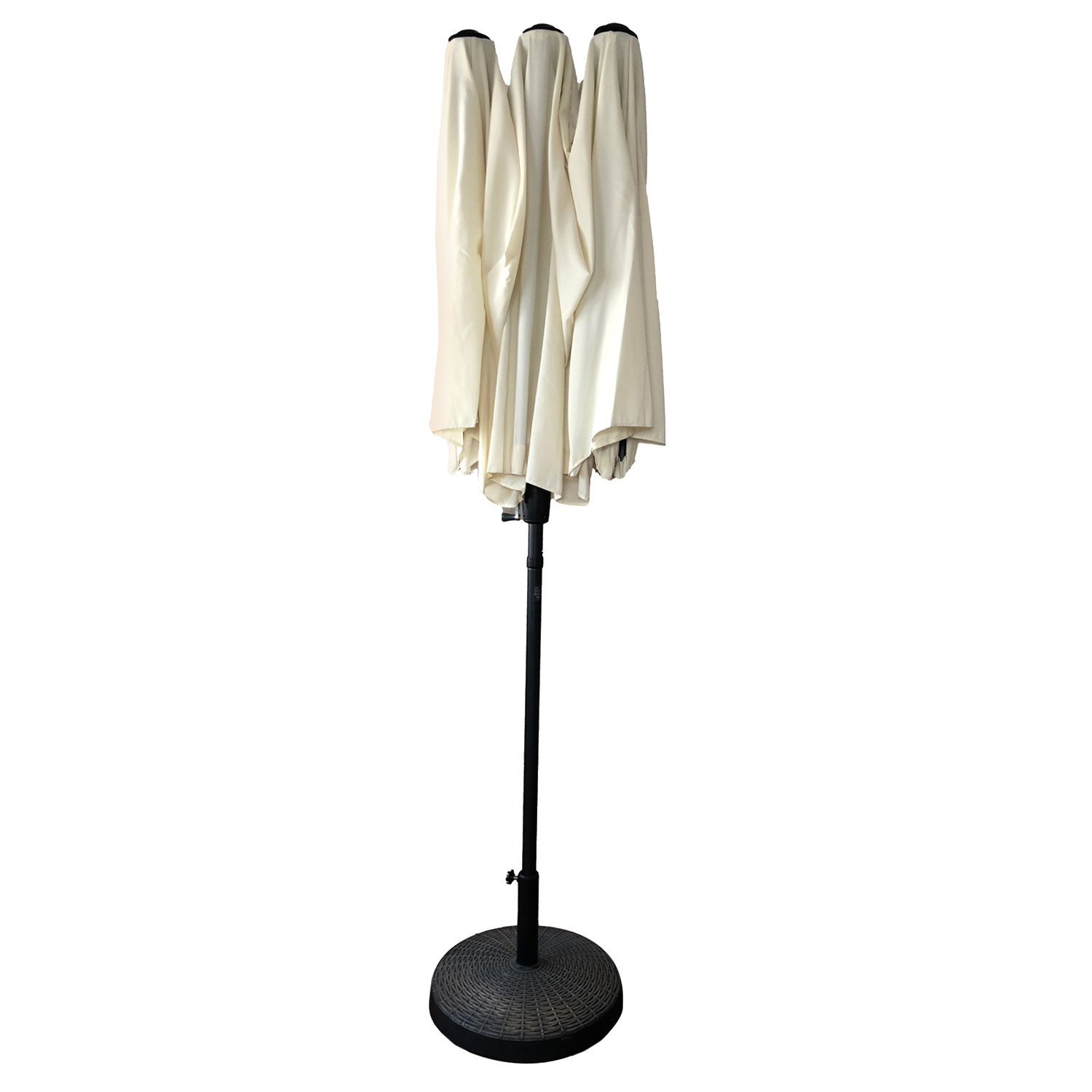 Parasol double 2x4m LINAI beige - 4