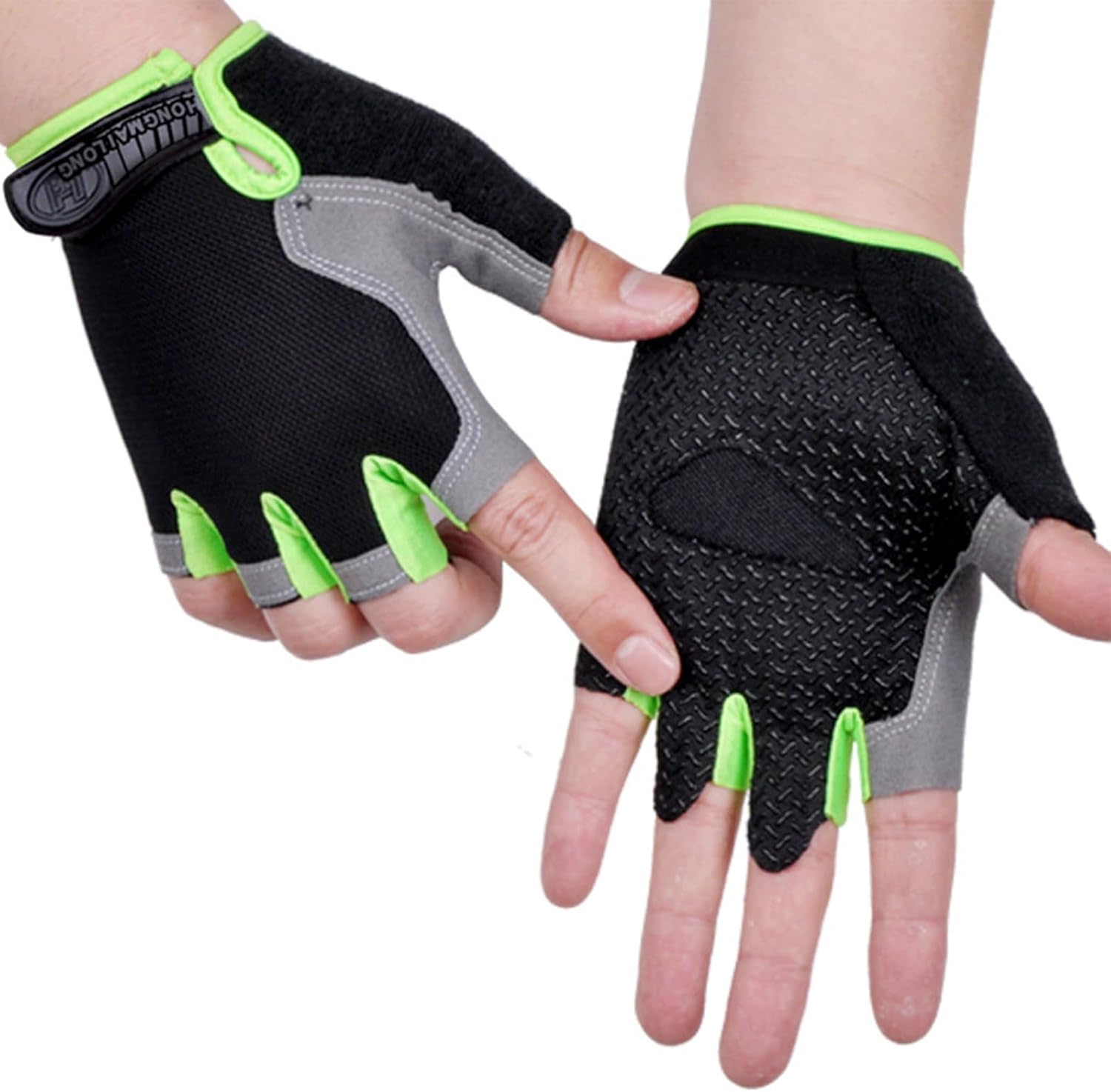 Mitaine Velo Homme Gants Cyclisme Demi-Doigts Homme Femme Pour VTT Rembourrés Anti-Choc Respirant Eté Mitaine Velo Homme Gants Cyclisme Demi-Doigts Homme Femme Pour VTT Rembourrés Anti-Choc Respirant Eté