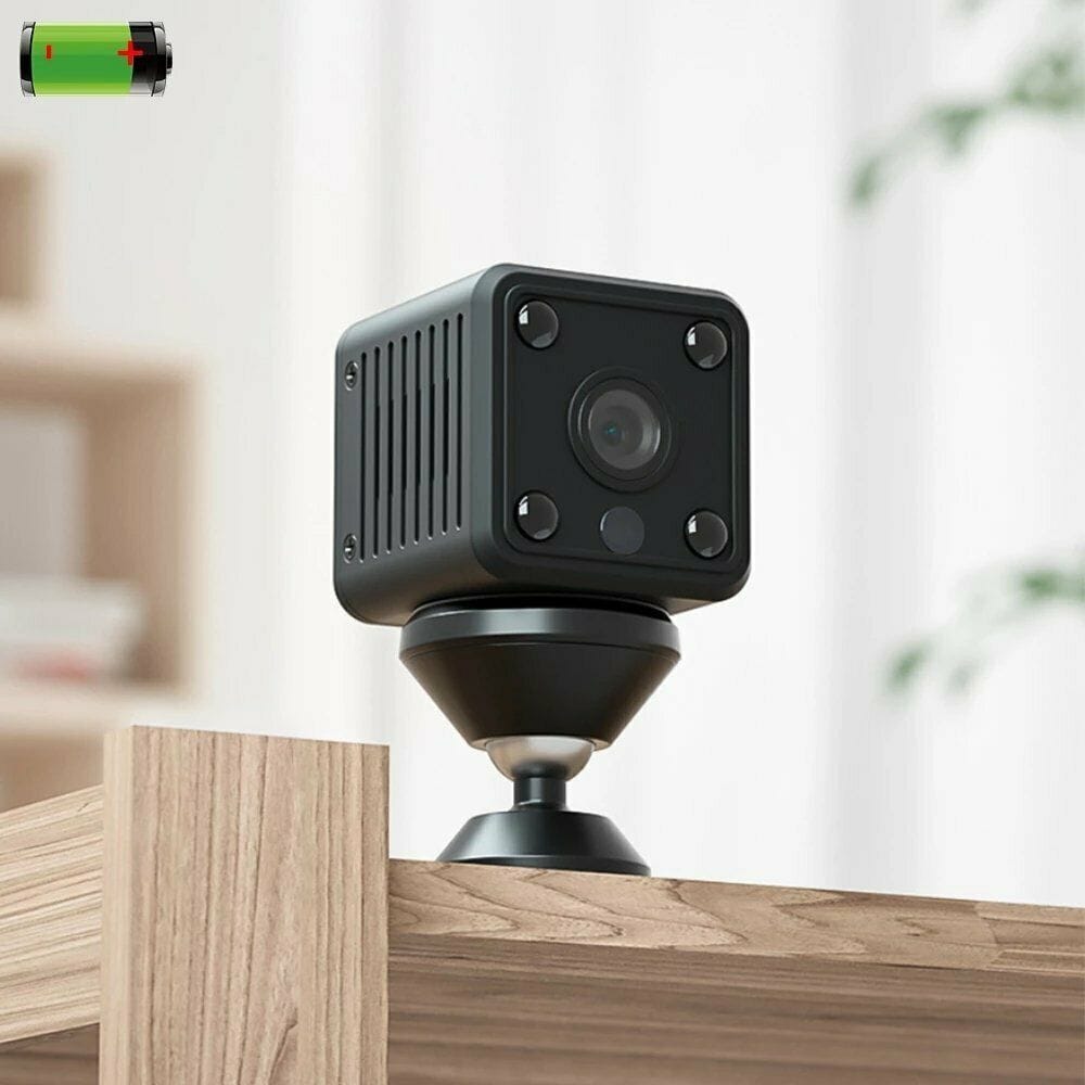 Mini Telecamera Spia Nascosta 1080P HD Wireless Con Visione Notturna E Rilevamento Del Movimento, Telecamera WiFi Per La Sicurezza Domestica Della Tata Di Sorveglianza Perfetta Per Interni Ed Esterni