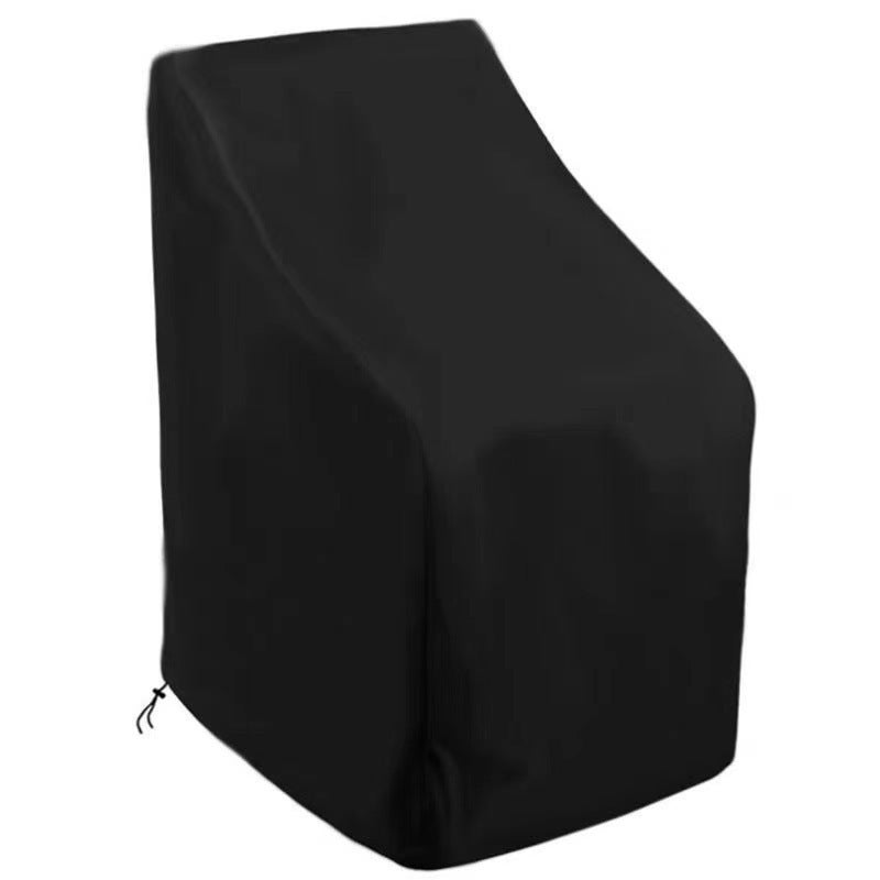 Pokrowiec na 6 krzeseł ogrodowych, wodoodporny, odporny na promieniowanie UV, do użytku na zewnątrz, wykonany z tkaniny Oxford 210D, 114 x 85 x 65 cm,
