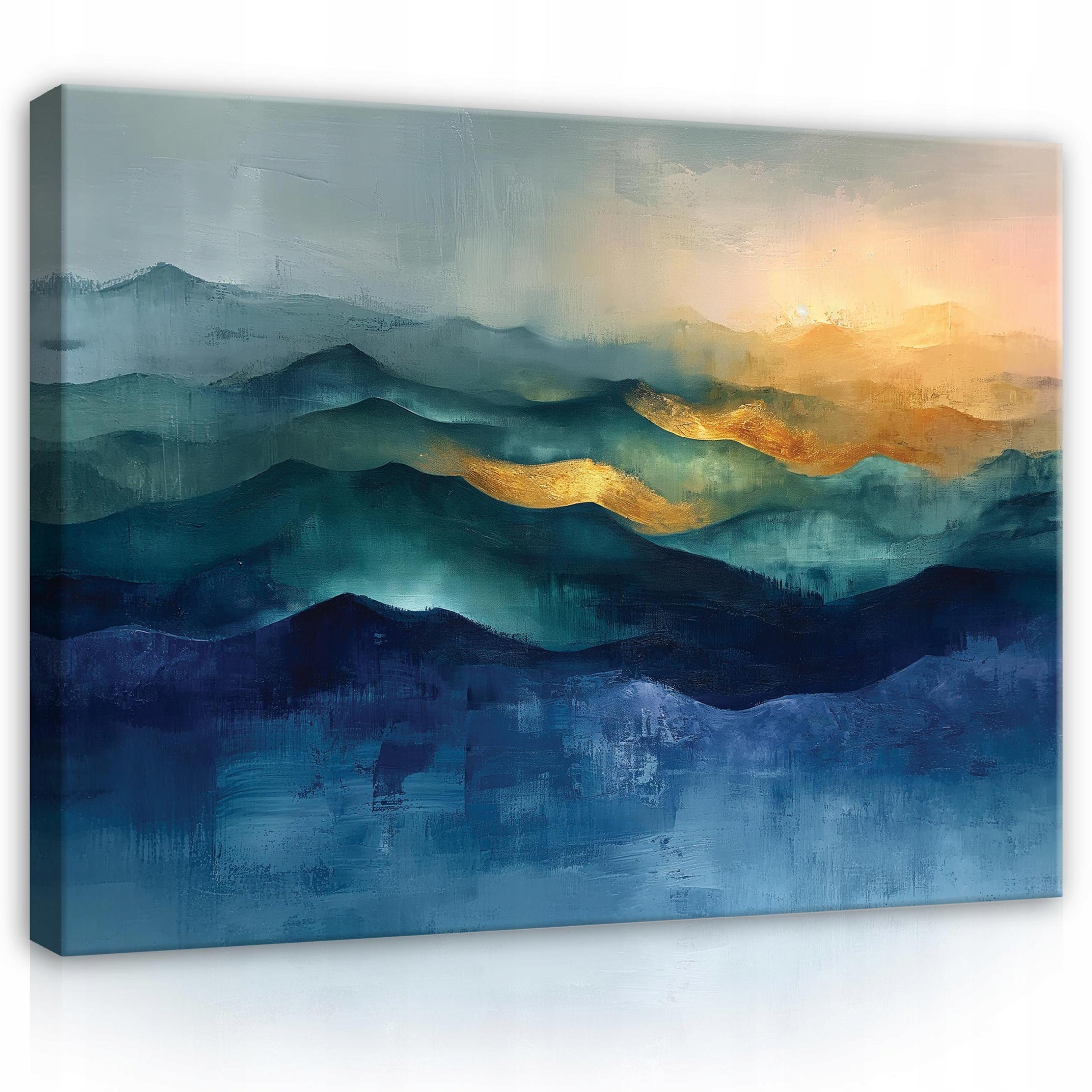 Tableau Mural Abstrait Moderne 120x80 Cm Sur Toile - Décoration XXL ARTTOR