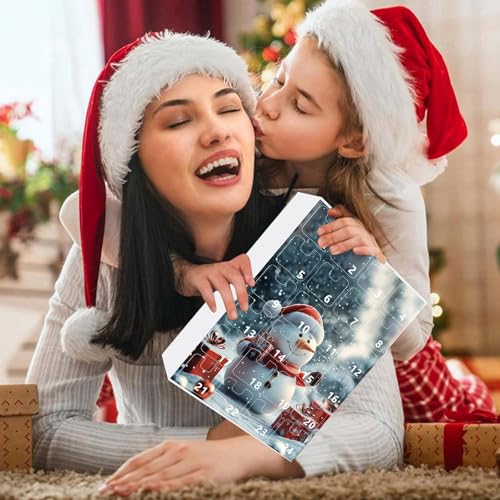 Calendario Dell'Avvento 2025 Con 24 Ornamenti A Forma Di Orso In Acrilico 2D - Decorazione Natalizia Per Famiglie