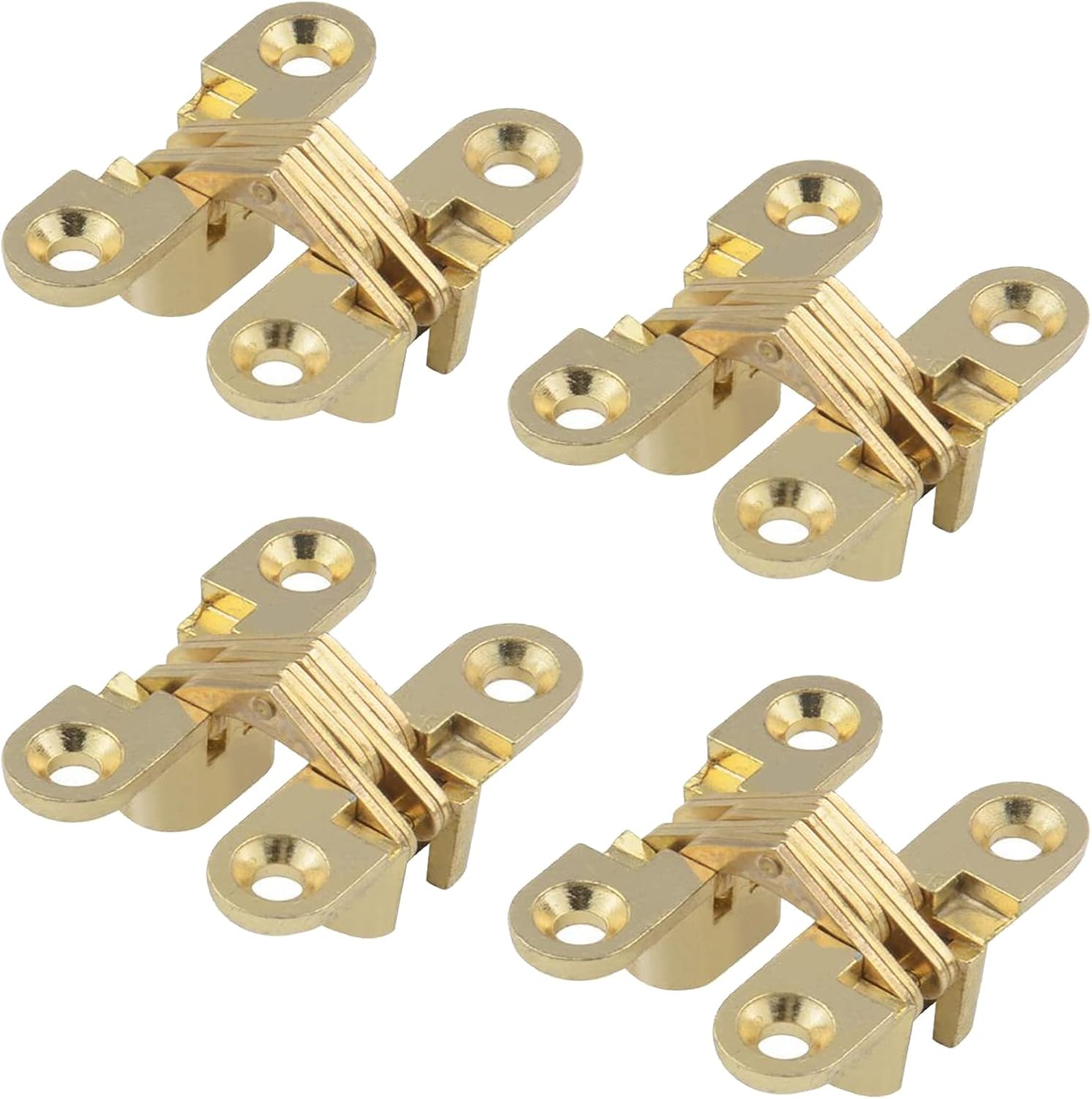 Charni res Dissimul es 180 Lot De 4 Pour Portes Pliantes Meubles Bois 