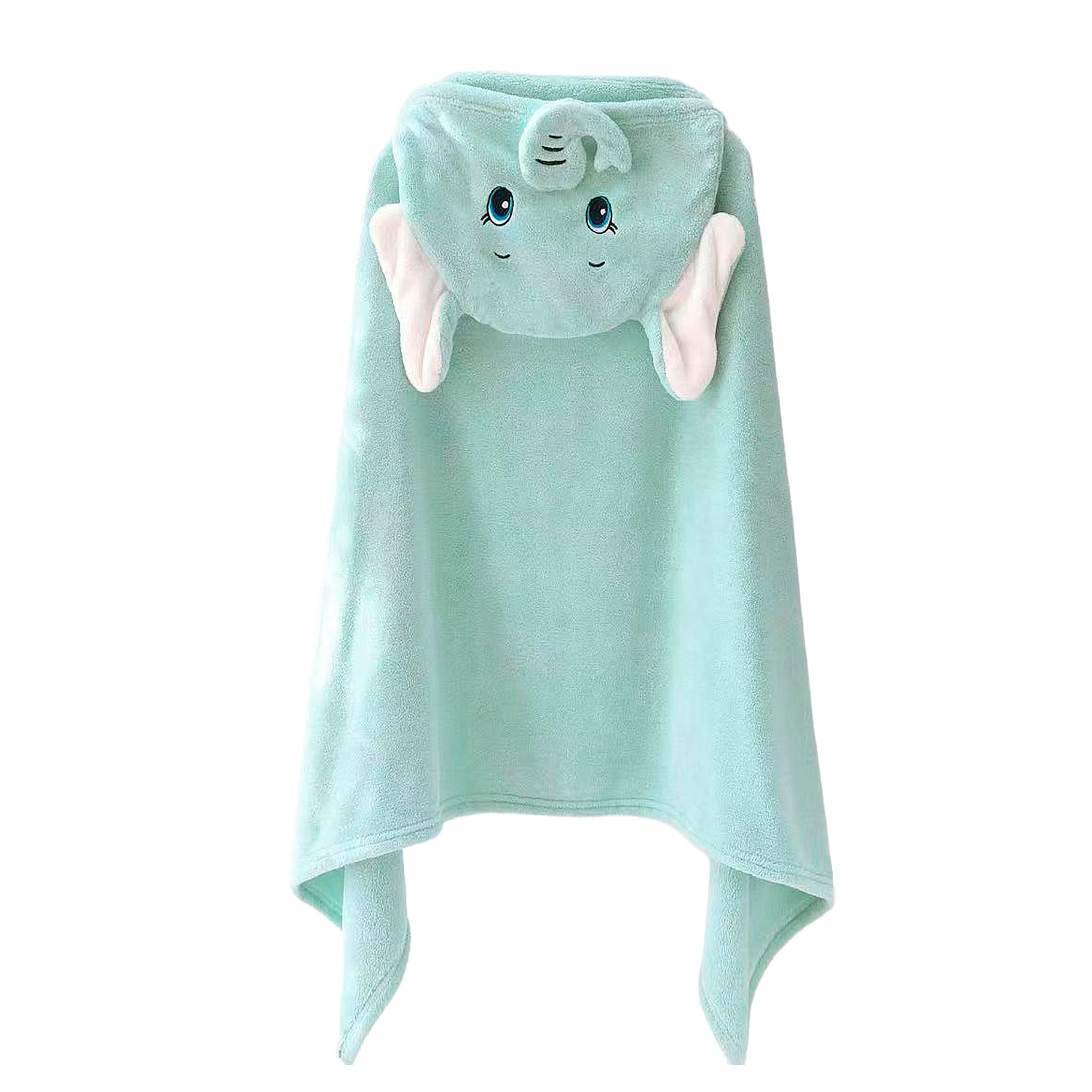 Coperta Con Cappuccio Oversize Con Maniche – Morbida Flanella Portatile Per Bambini E Ragazzi – Taglia Unica