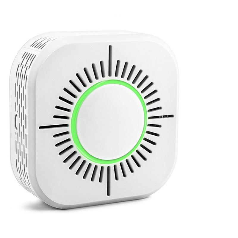 Alarm przeciwpożarowy Wifi Graffiti Bezprzewodowy czujnik dymu A