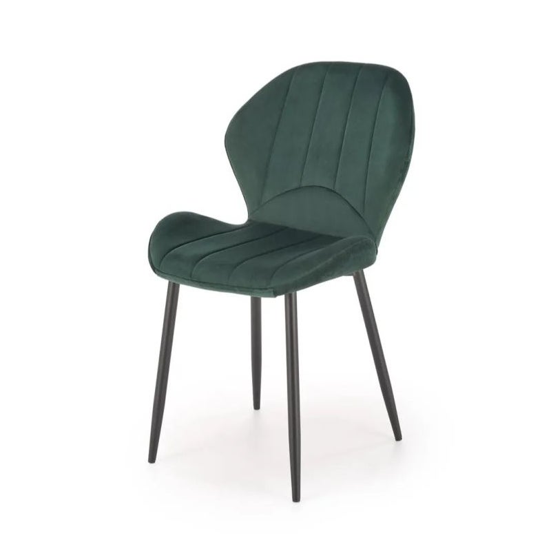 Krzesło tapicerowane K538 VELVET zielone