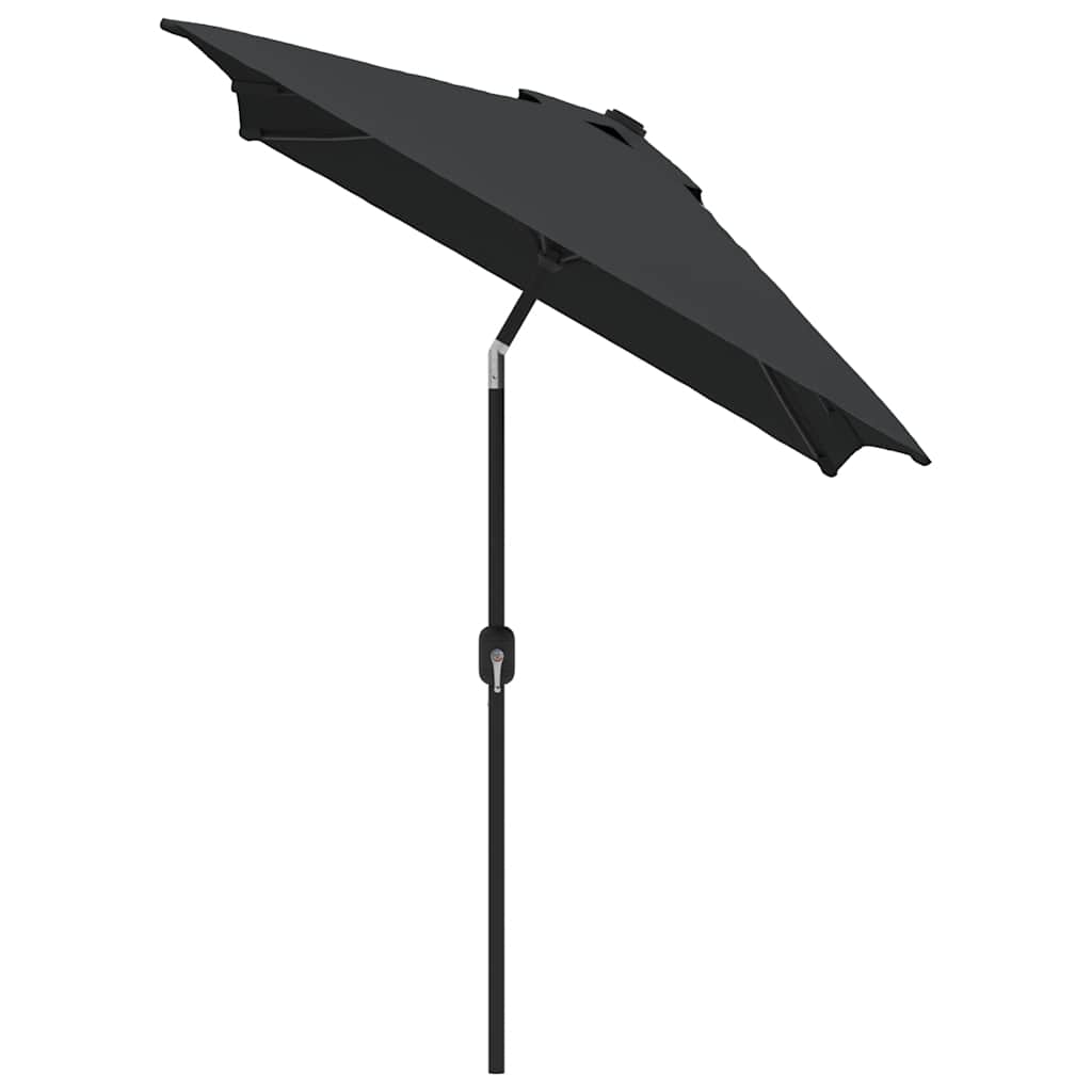 vidaXL Parasol d'extérieur avec mât en métal 300x200 cm anthracite - 3