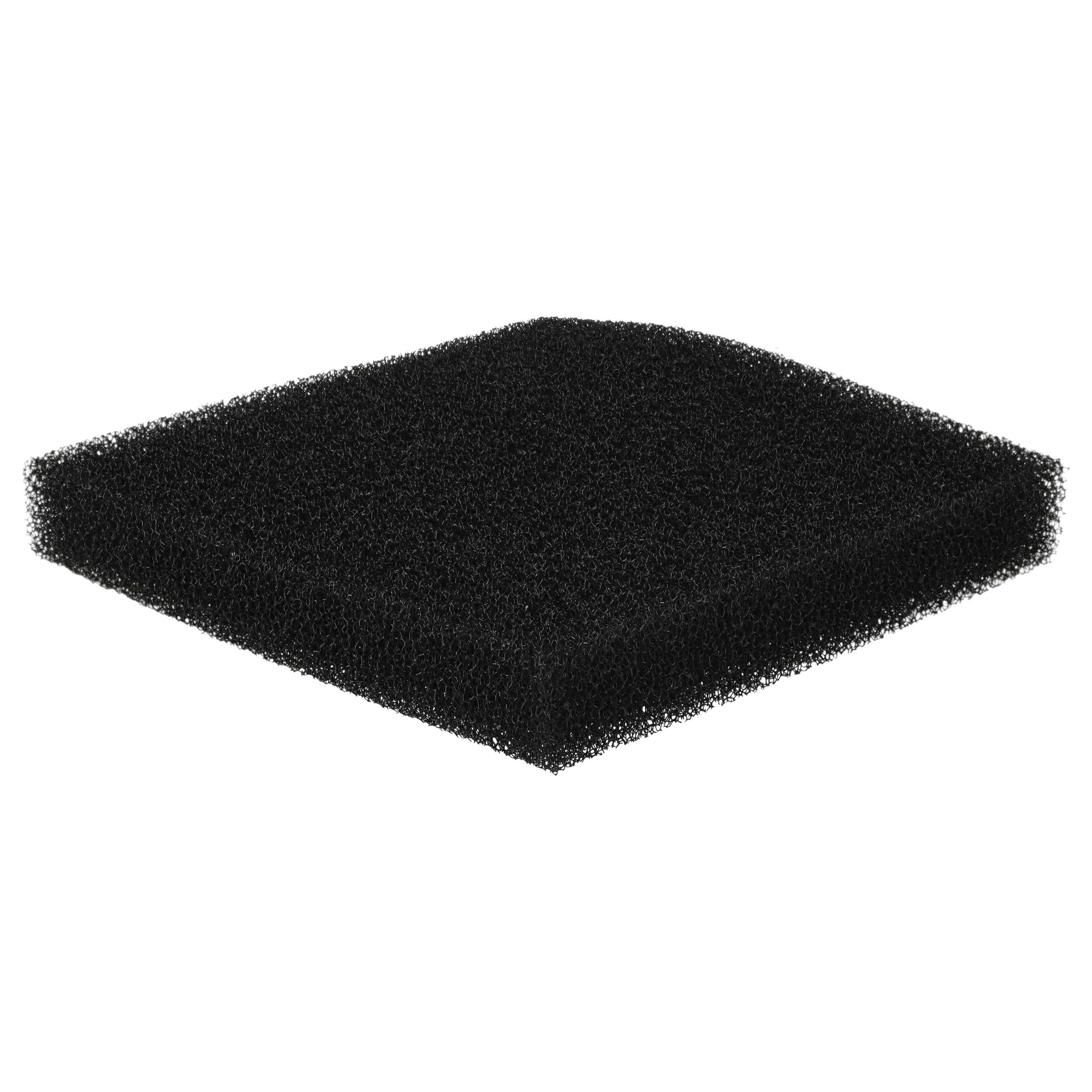 vhbw filtre compatible avec Bosch ergomaxx professional BSG82216/15, BSG82214/15, BSG82213/15 aspirateur - Filtre en mousse noir - 2