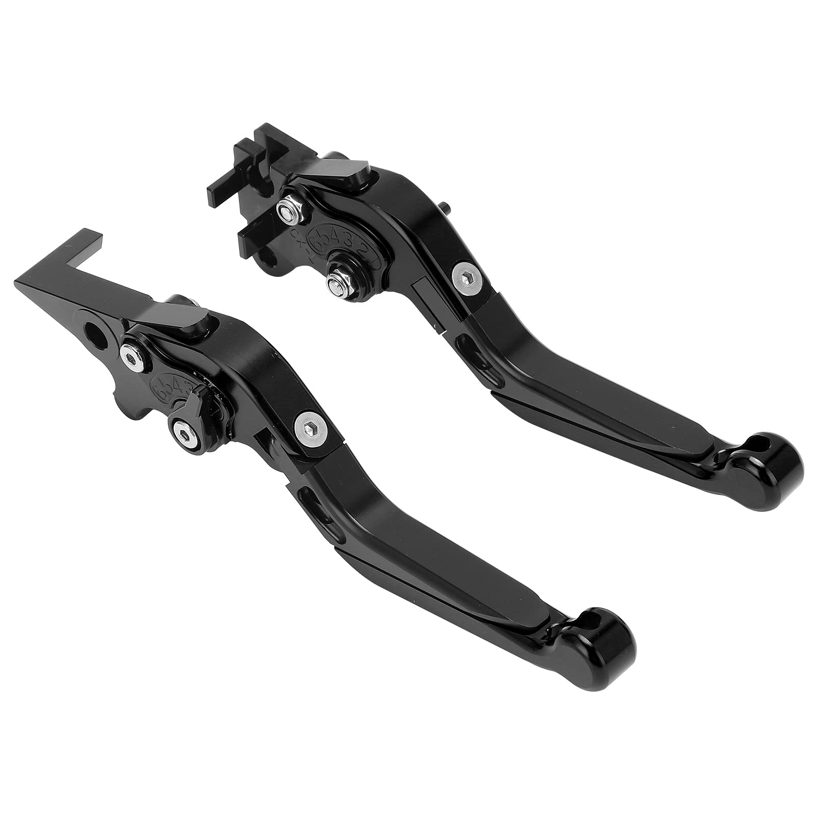 Levier De Frein Keenso En Alliage Alu – Paire Gauche/droite, Compatible Trottinette électrique 10", Connecteur 2 Broches étanche, Antidérapant, Léger, 185 Mm