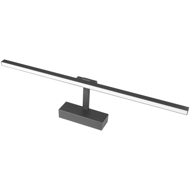 Kinkiet lampa ścienna LED Lappa 14W 60cm neutralna biel 4000K nad lustro obraz czarny złoty MasterLED