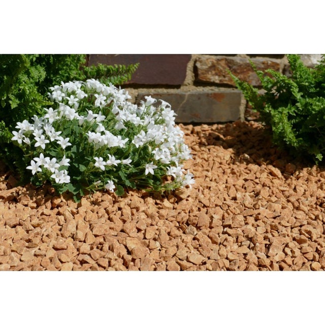 Gravier Jaune Saumon 10-15 Pack de 20 M² - 40 sacs - 800 kg