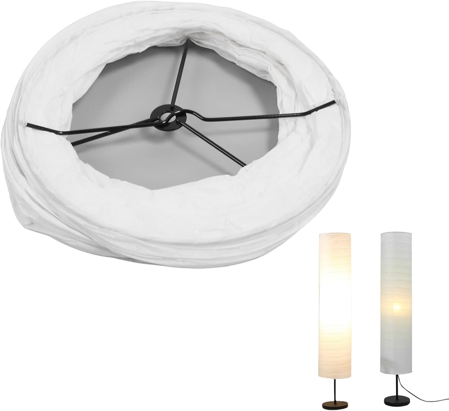 Abat-Jour En Papier Abat-Jour En Papier Pour Lampadaire Lampe De Table