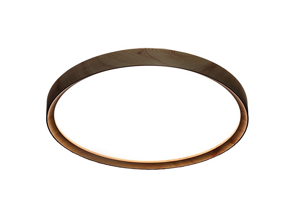 PLAFONNIER LED EN SAILLIE 32W BOIS | Leroy Merlin