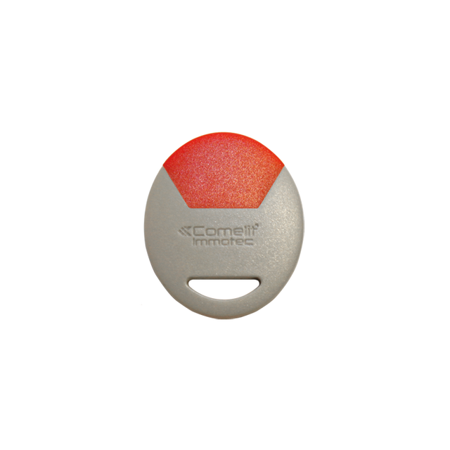 Badge porte clé MIFARE Rouge - COMELIT - CLE/R