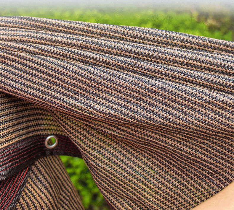 Filet d'ombrage d'extérieur, voile d'ombrage pour jardin, voile d'ombrage respirant, voile d'ombrage, avec œillets, 2 x 3.9 m - 3