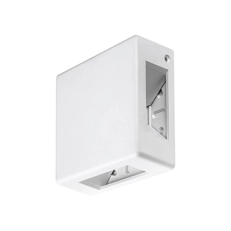Kinkiet zewnętrzny Lippa LED 6W Ciepła biel 360lm biały wym:12x12x5cm IP54 Rabalux