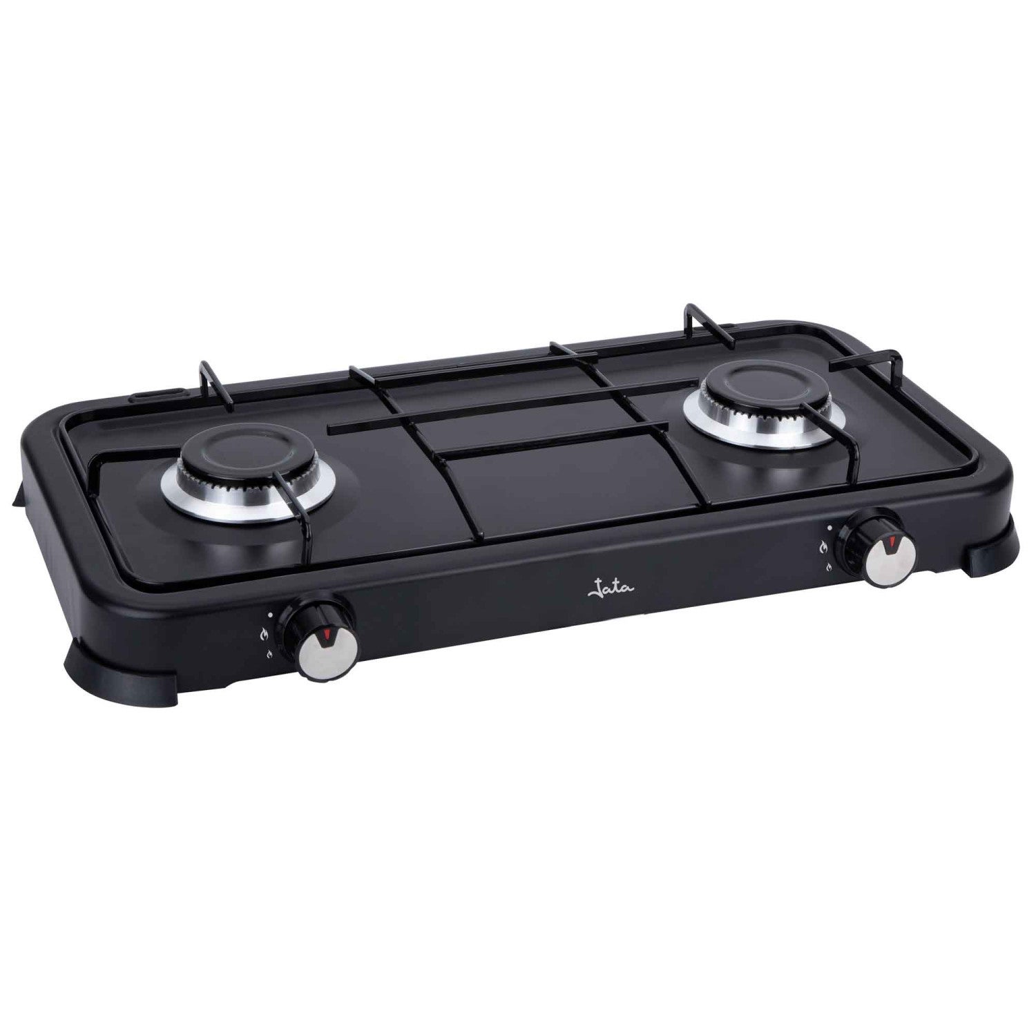 MediaMarkt Jata Cocina De Gas, Jecg2702, 2 Zonas, Para Gases Licuados Propano Y Butano, Portátil, Tapa, 59.5 Cm, Negro - Imagen 3