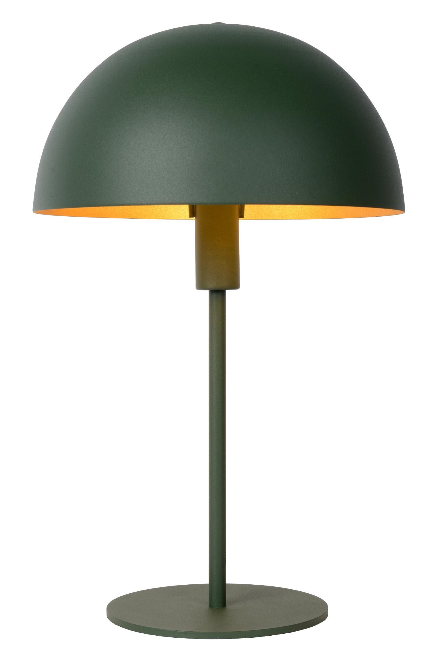 Lampa stołowa Siemon zielona 1xE14x25W Lucide