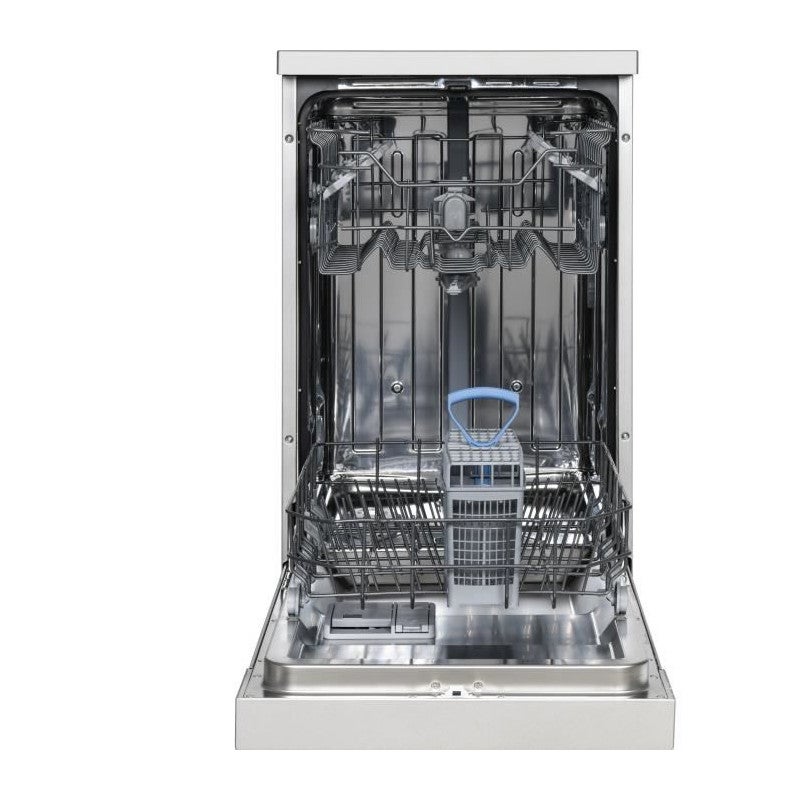 Lave-vaisselle pose libre CONTINENTAL EDISON - 10 couverts - Largeur 44,8 cm - Classe D - 45 dB - Silver - 2