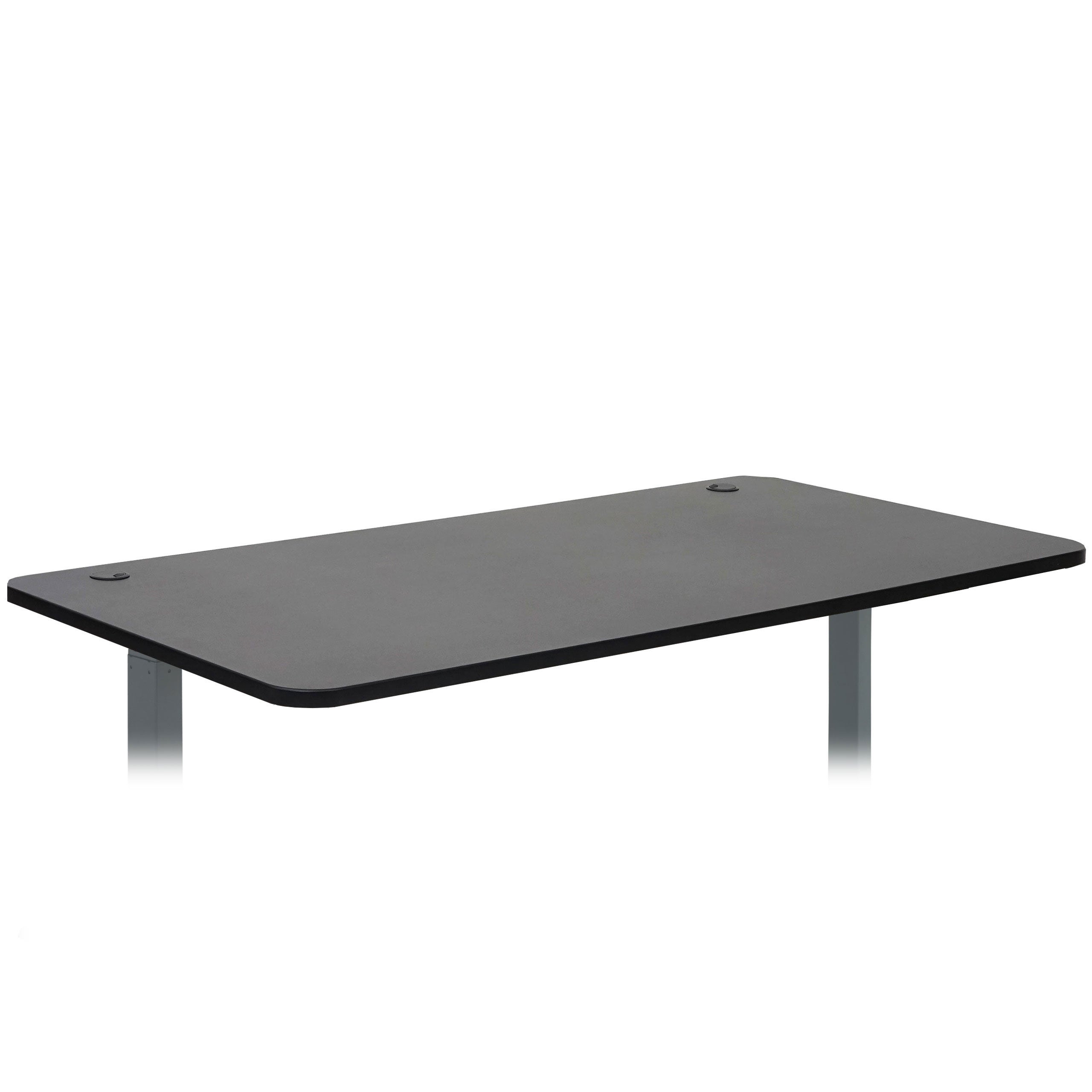 Blat HWC-D40 do biurek, blat, 160x80cm z certyfikatem MVG ~ czarny