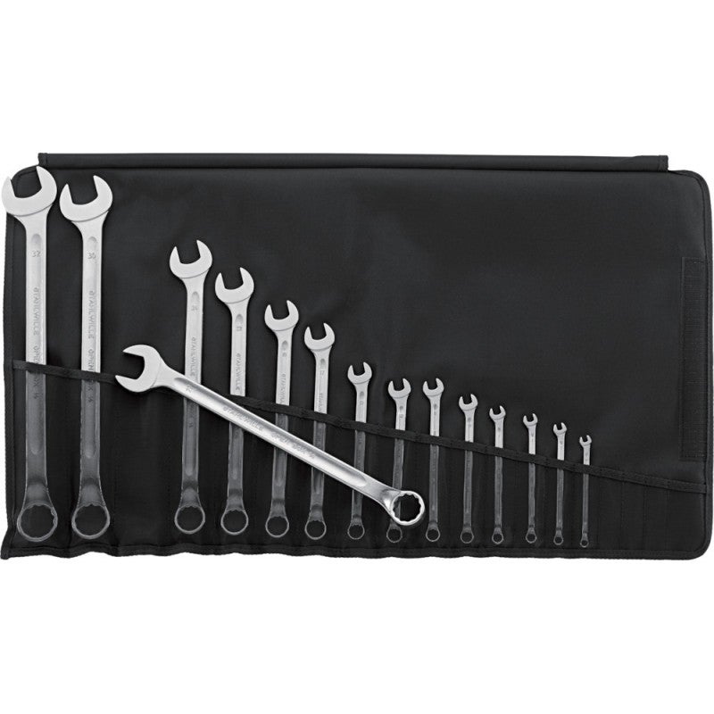 Stahlwille zestaw kluczy płasko-oczkowych 14/15, 15 sztuk, SW 6 - 32 mm - 96401004