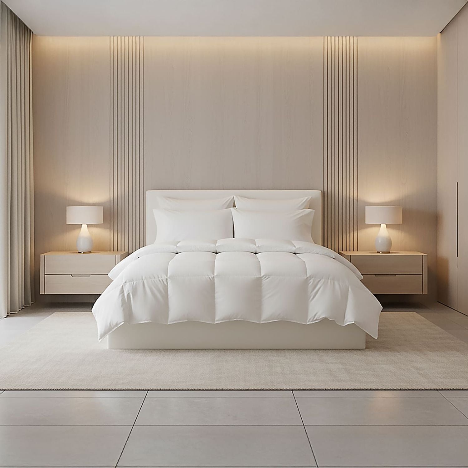 Relleno Edredón Nórdico 350gr Termorregulable Cama 135cm (220x220cm) Fusion Home - 7