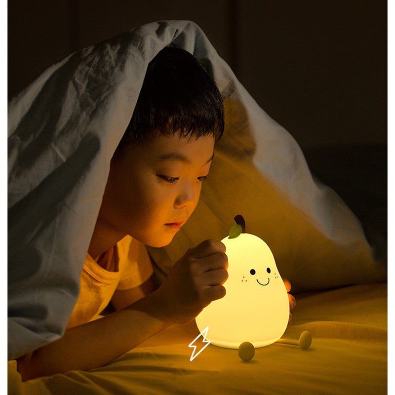 Veilleuse LED pour enfants en silicone Veilleuse colorée, veilleuse de décoration de chambre d'enfant - 4