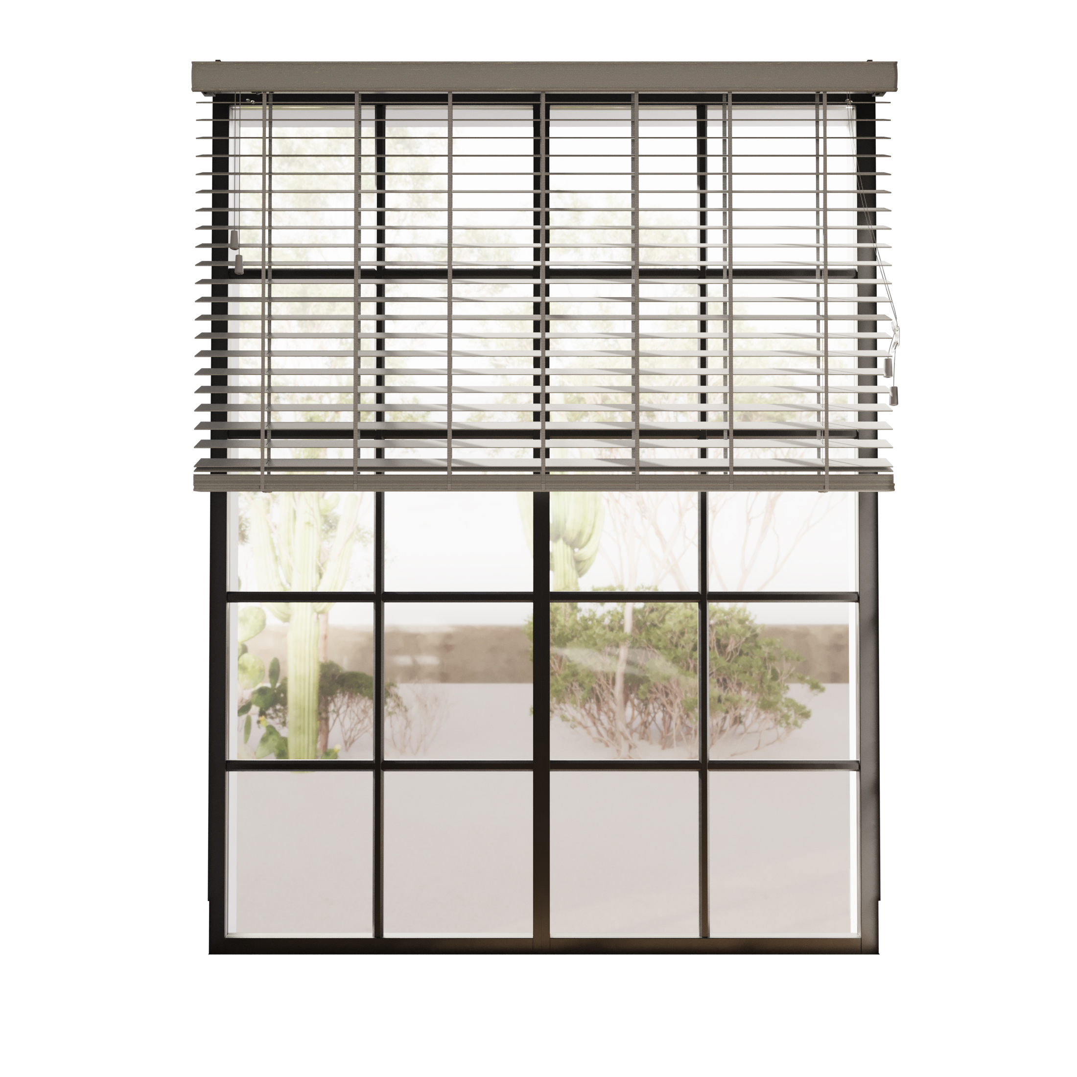 Tenda Douceur D'Intérieur Con Occhielli Metallici, Grigio, 140x180 Cm, In Morbido Poliestere Tinta Unita - 3