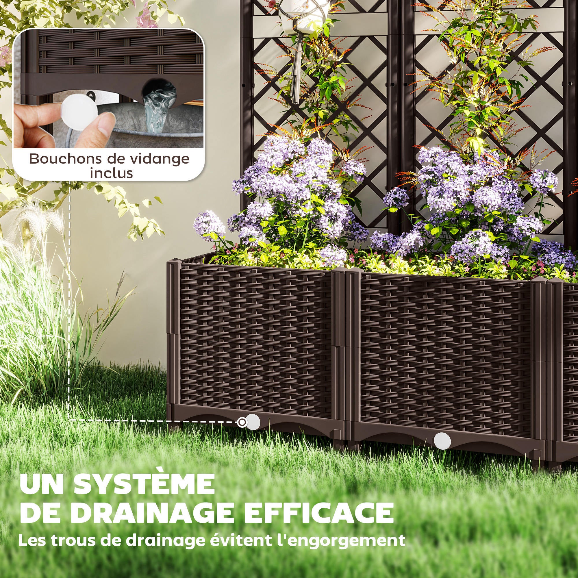 Jardinière PP Outsunny - 6
