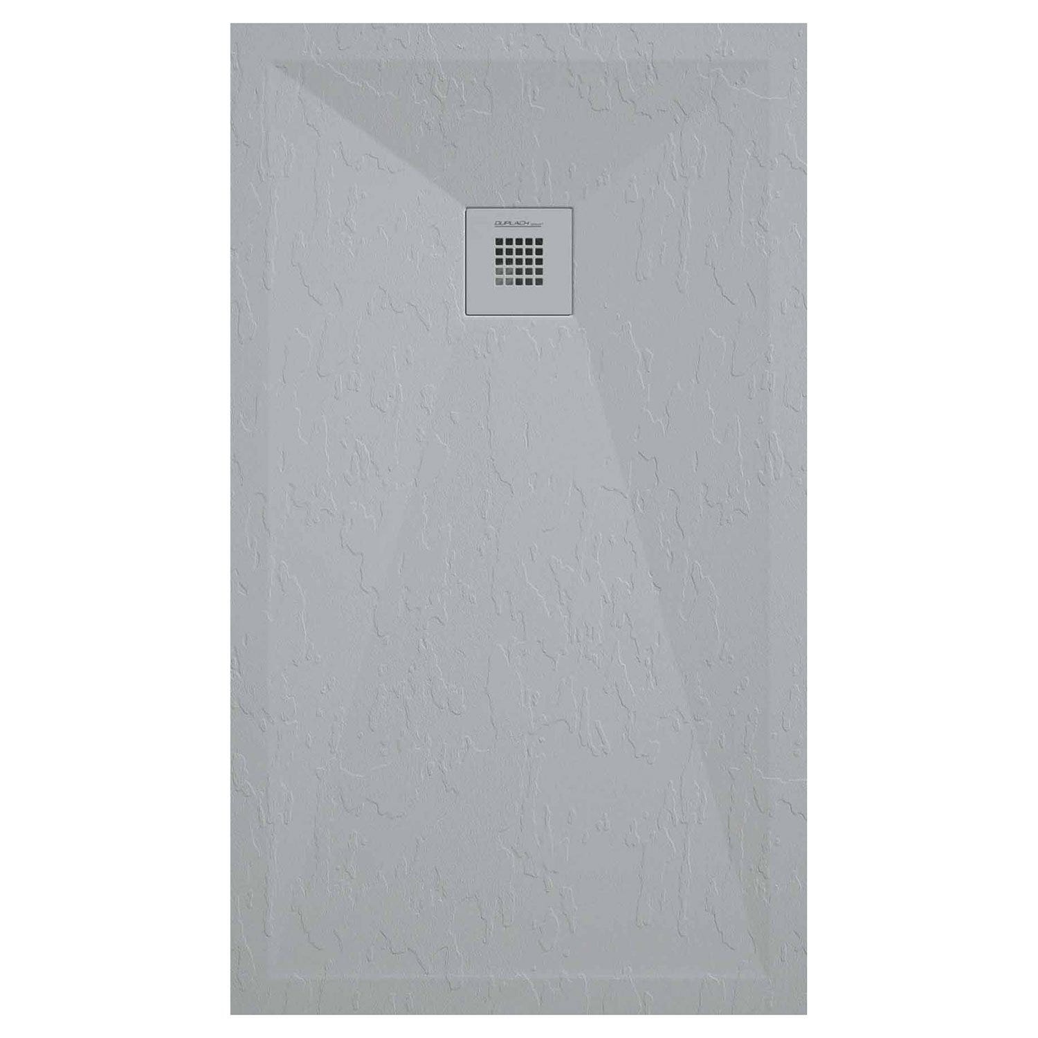 Piatto Doccia Stone Plus Grigio Chiaro Finitura Ardesia Griglia piatto-doccia-stone-plus-grigio-chiaro-finitura-ardesia-griglia