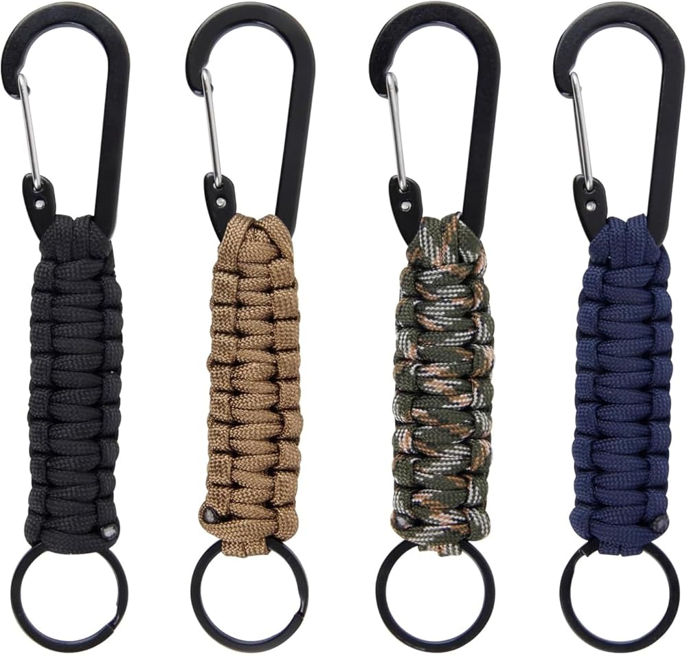 Portachiavi In Paracord, Portachiavi Con Moschettone - Foto 7