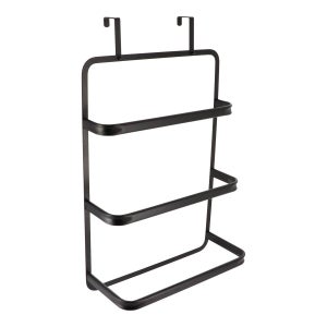 Porte-serviettes Bambou Sur Pied 86cm - Support 3 Barres Pour Salle De Bain, Design Naturel Et Stable