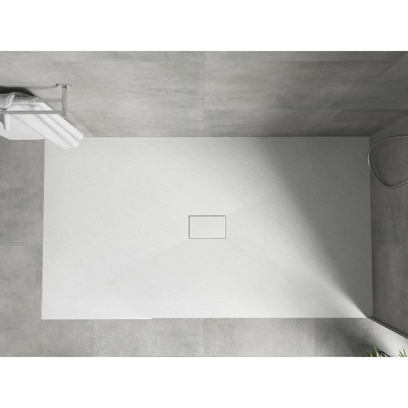 Mexen Hugo receveur de douche rectangulaire SMC 150 x 100 cm, Blanc - 42101015 - 4