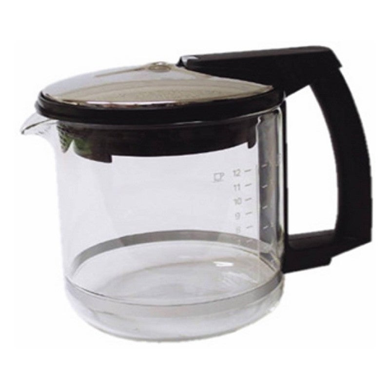 Caraffa Nera Per Caffettiera Krups F0464210F – 8 Tazze, Ricambio Originale - 2