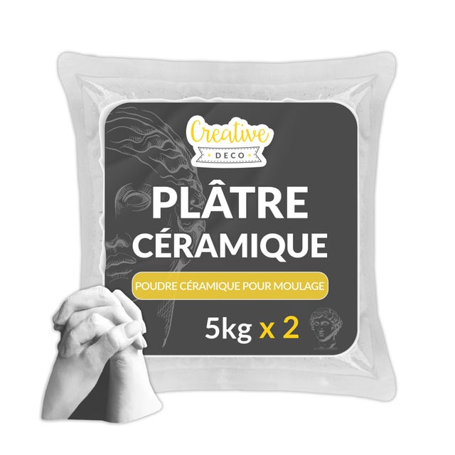 Gesso Scagliola 1 Kg - Per Lavori Fai Da Te, Restauro E Decorazione