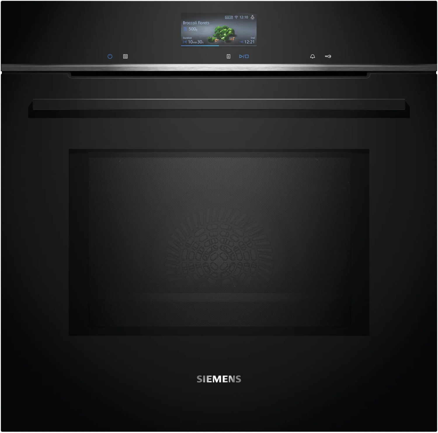 Siemens Iq700 Hm776gkb1 Horno 67 L 3600 W Negro , Leroy Merlin