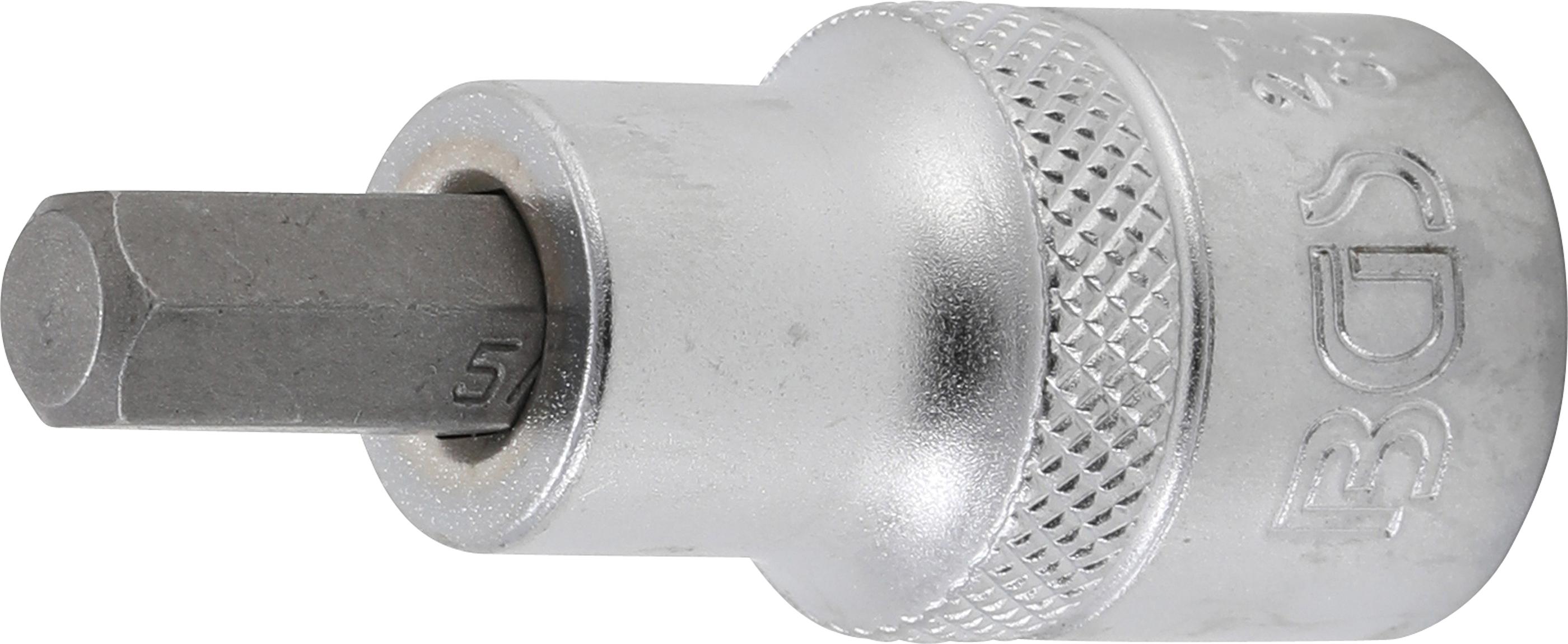 BGS 2735 | Inserto per punte | Lunghezza 55 mm | 12,5 mm (1/2") | Esagono incassato 5/16"