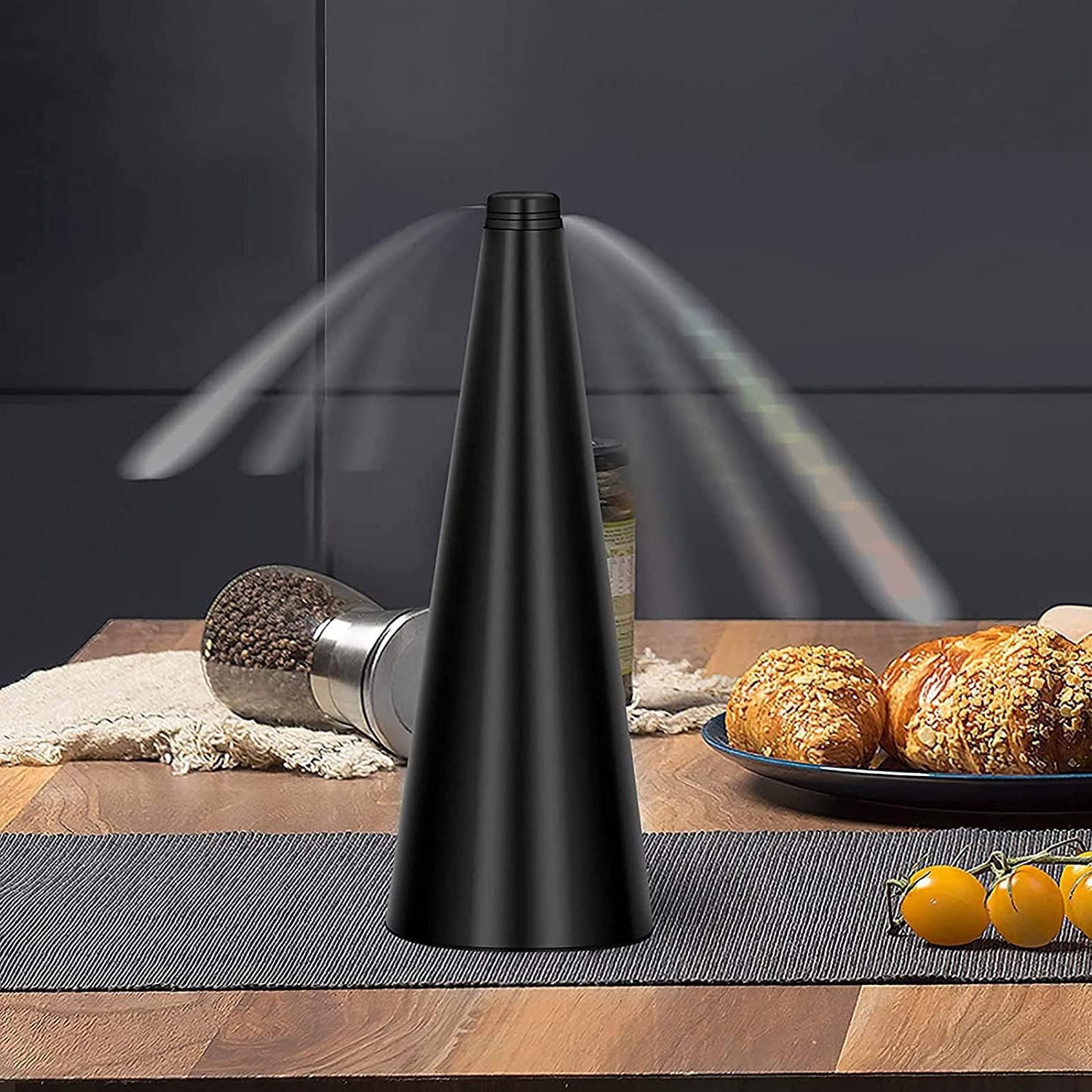 3 Ventilateur Anti Mouche, Electrique Chasse Mouche de Table, Repousse Anti Moustique pour Éloigner Les Insectes de La Nourriture, pour Maison Dîne - 4