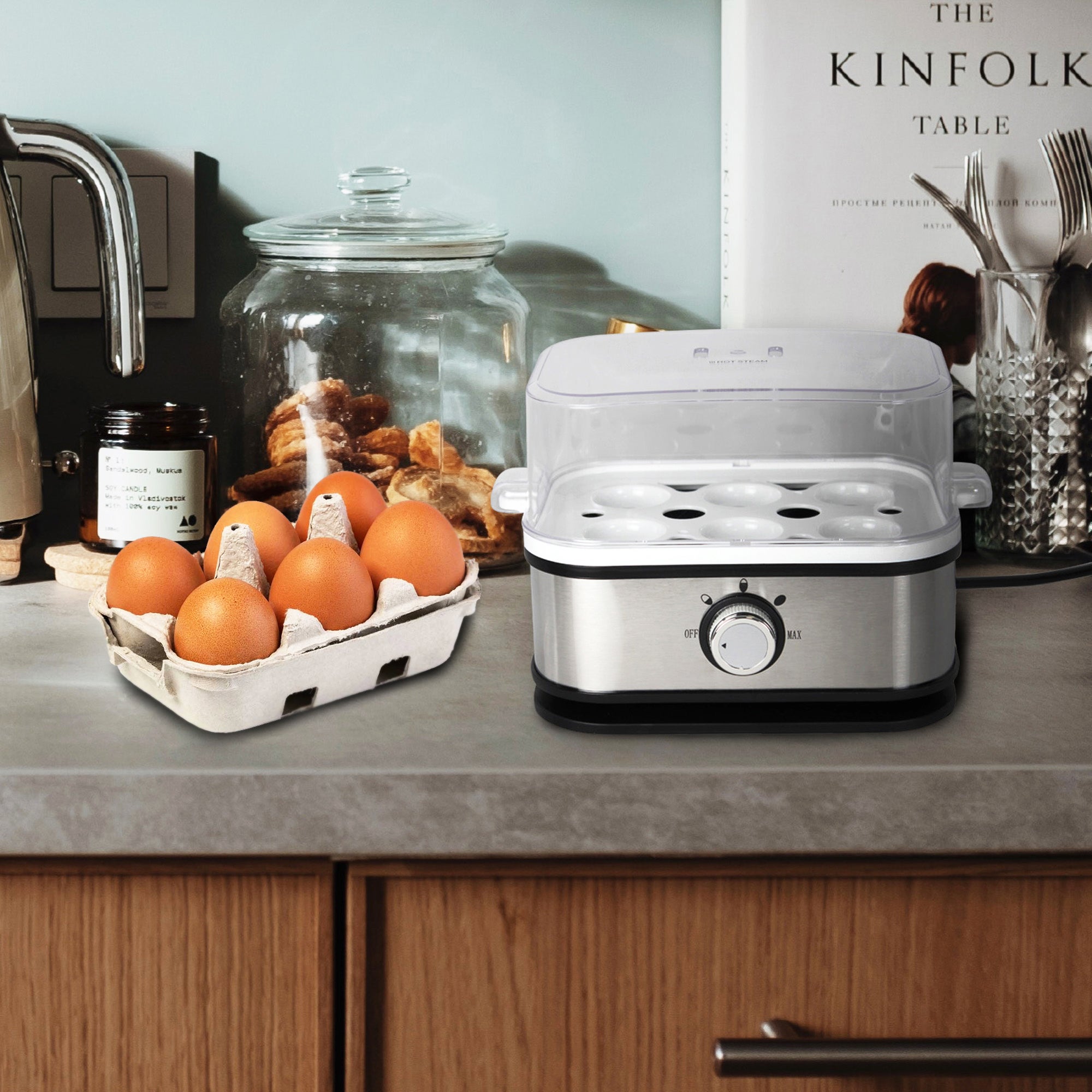 Cuisinart Bollitore elettrico Multi-Temp Jug | Ebollizione rapida | Senza fili | Argento, finitura in acciaio inox | Capacità 1,7L| Temperatura regolabile | Filtro lavabile rimovibile