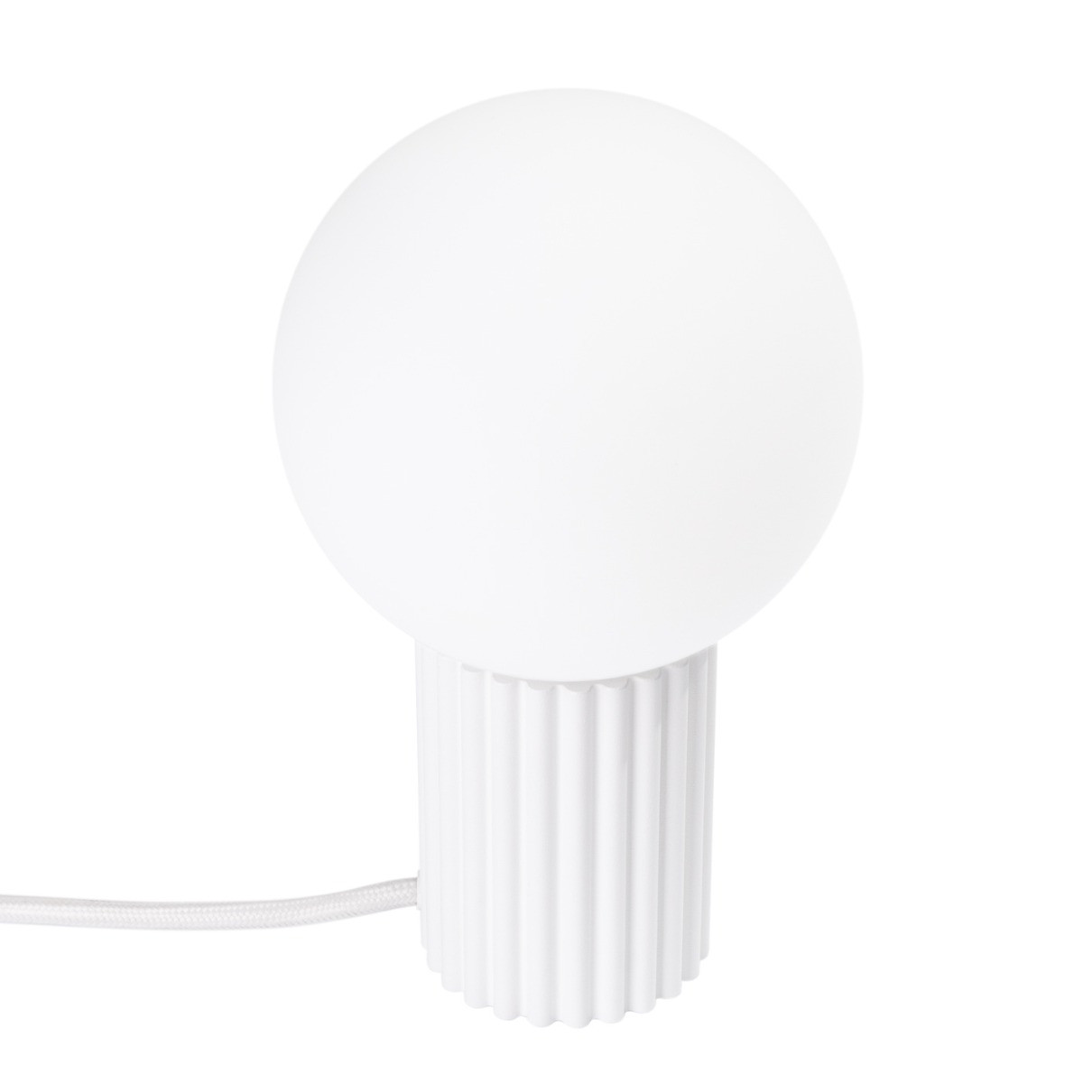 Lampa biurkowa nowoczesna HALO biała 1xG9x8W Sollux Lighting