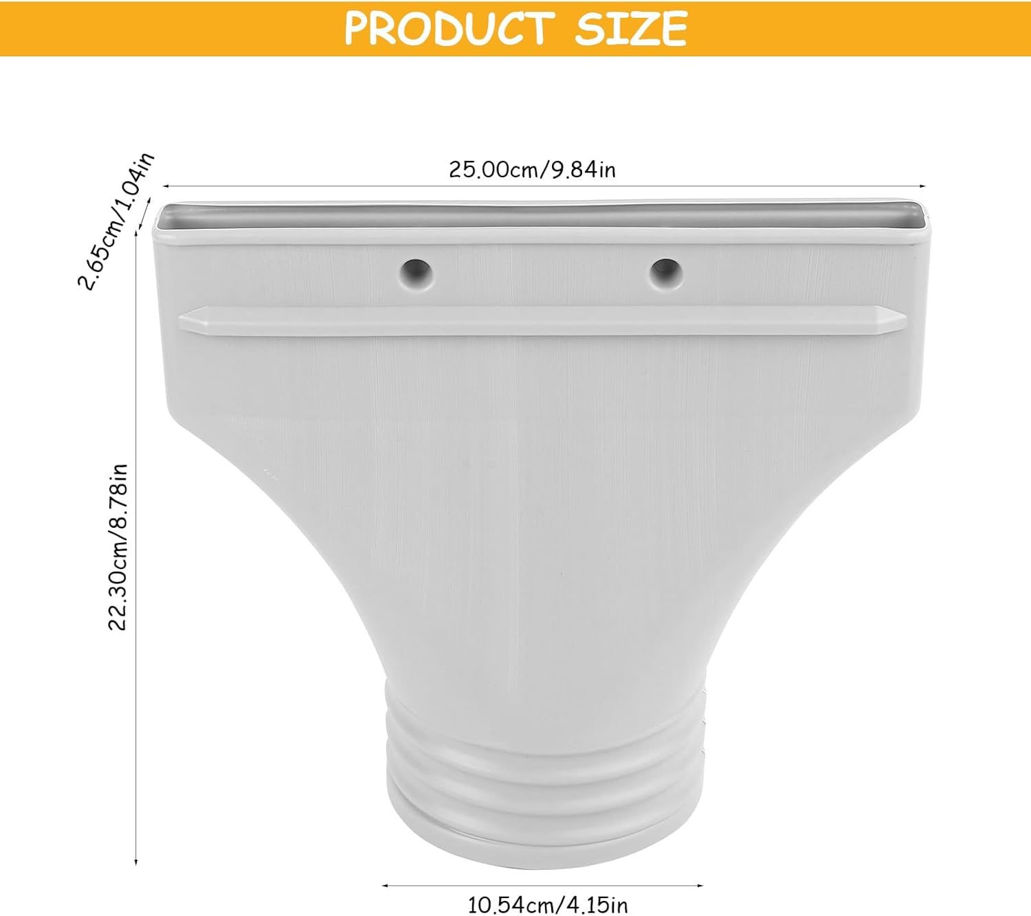 Adaptateur de Fenêtre pour Tuyau d'Évacuation de Climatiseur, Passage Plat pour Tuyau d'Évacuation, Adaptateur pour Fenêtres de Toit et Fenêtres Incli - 2