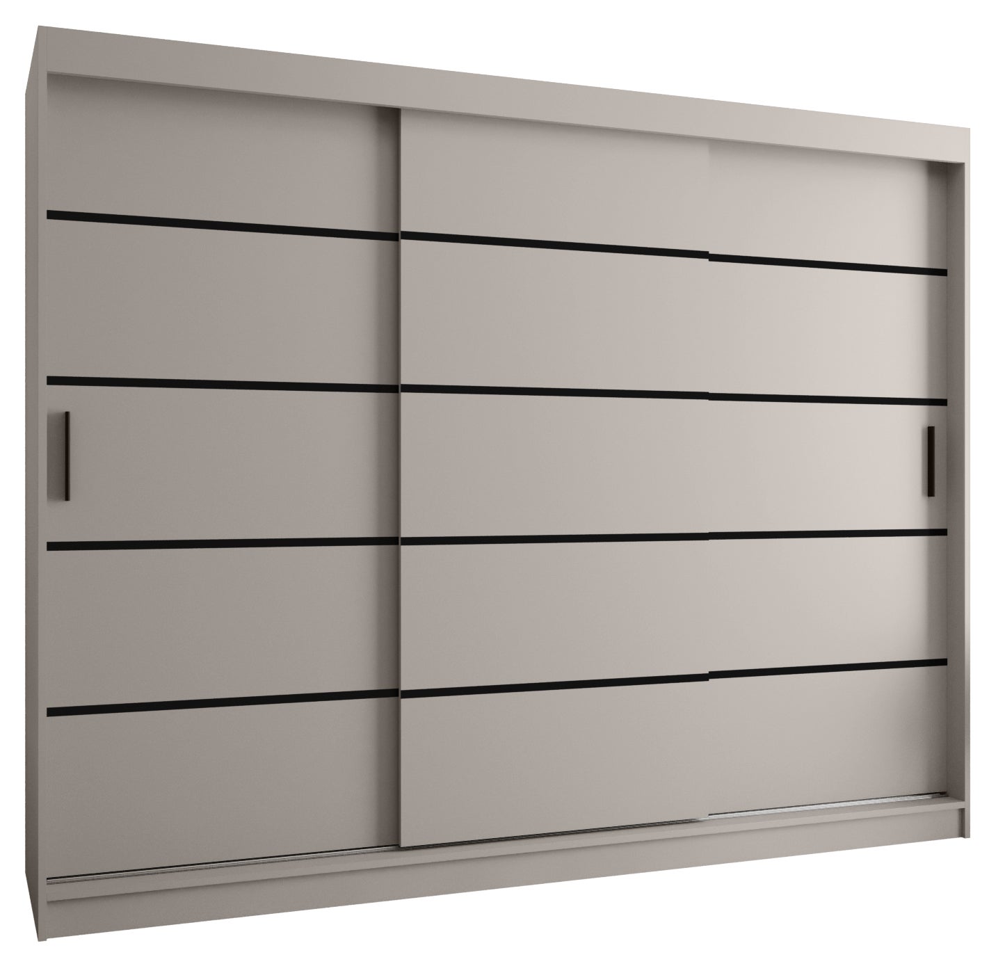 Szafa przesuwna garderoba RUBINO V1 250 x 62 x 200 cm Kaszmir