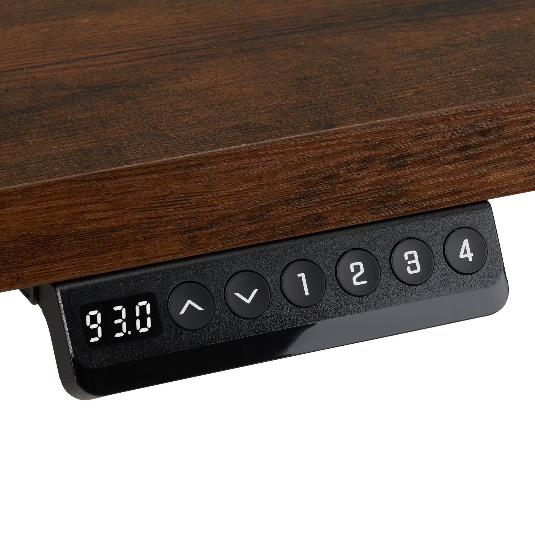 Tectake Bureau Assis Debout MELVILLE Pied de Bureau Réglable en Hauteur 110-168x60x70-119cm - blanc - 7