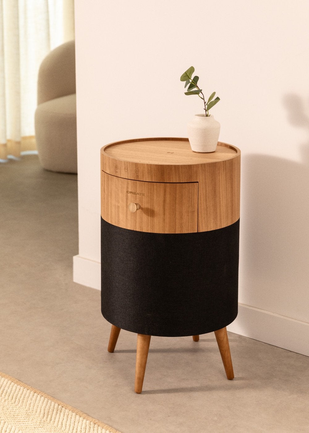 Subwoofer fashion table