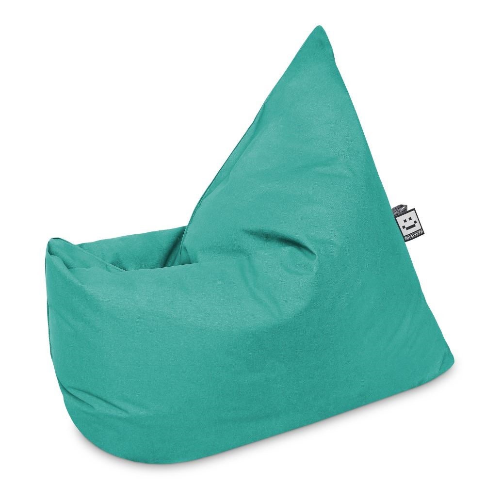 Big Pouf Naylim Mate pour Extérieur ou Intérieur Turquoise Unique - 3